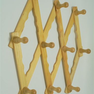 pateres accordeon bois portemanteau
