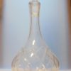 ancienne carafe en verre ou en cristal taille