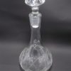 ancienne carafe en verre ou en cristal taille