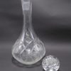 ancienne carafe en verre ou en cristal taille