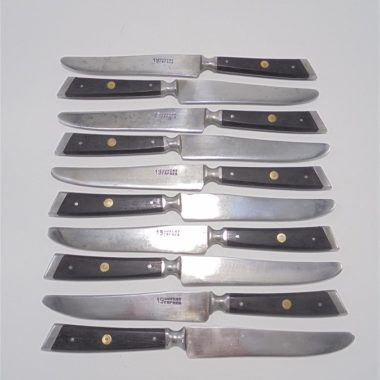 anciens couteaux de table duvert freres set de 10