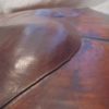 grand tableau en cuir femme nue en relief
