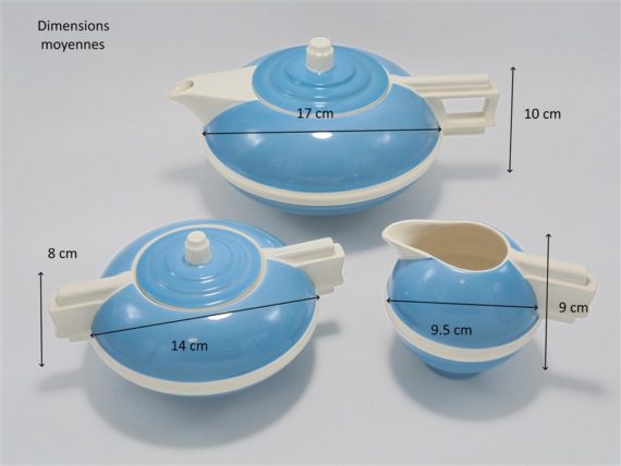 service a cafe art deco en ceramique