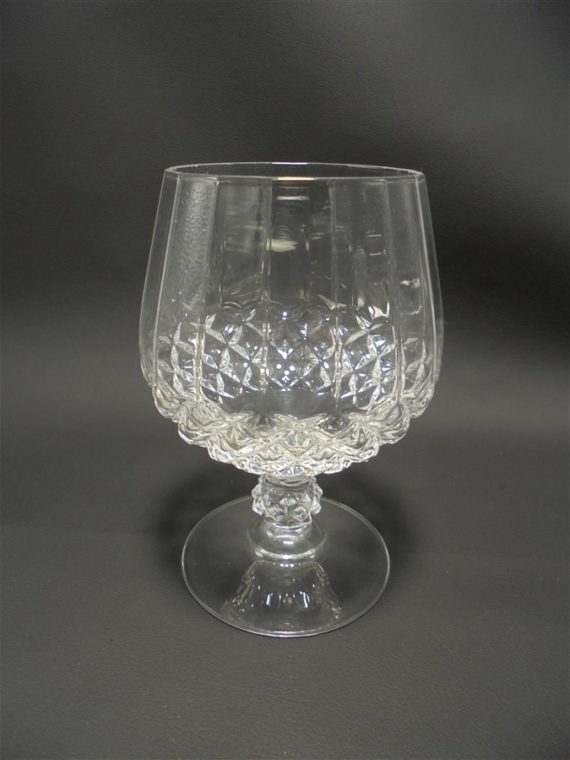 6 verres a cognac en cristal