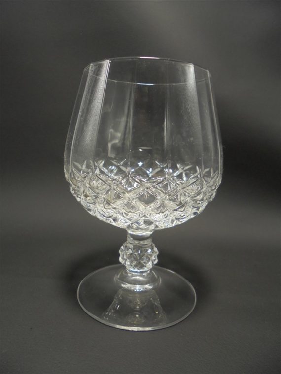 6 verres a cognac en cristal