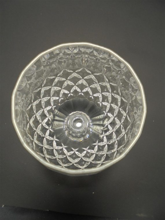 6 verres a cognac en cristal