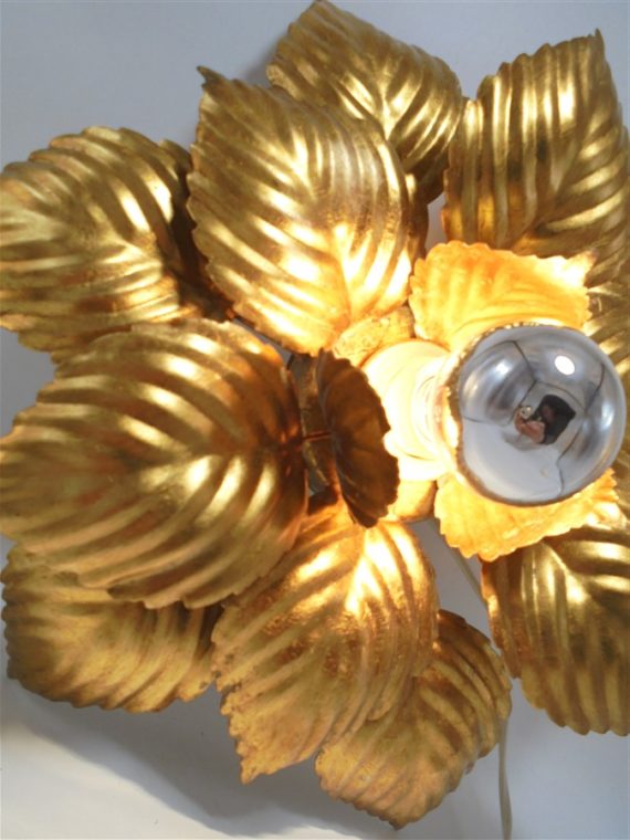 applique fleur doree masca