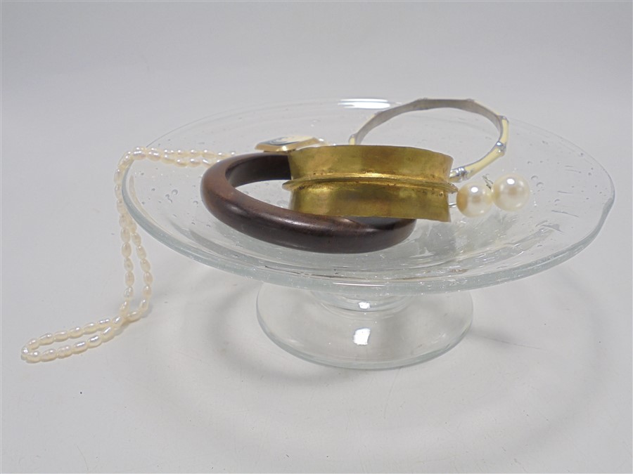 coupe en pate de verre bulle
