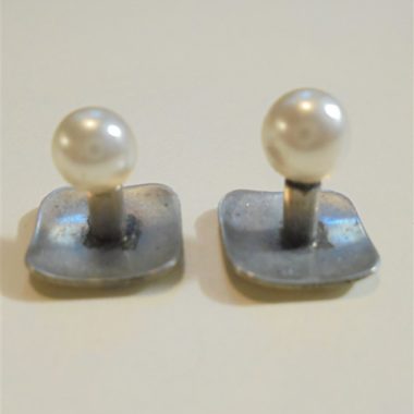 boutons de manchette femme perles