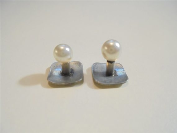 boutons de manchette femme perles