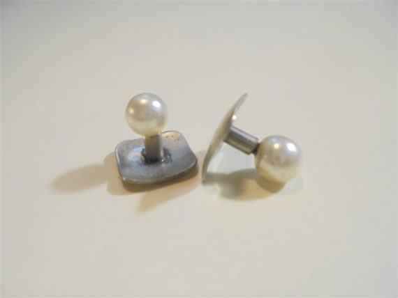 boutons de manchette femme perles