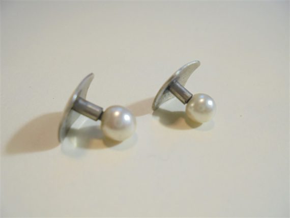 boutons de manchette femme perles