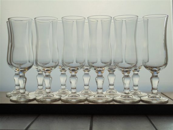 set de 12 flutes a champagne