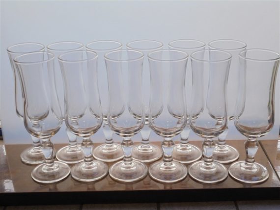 set de 12 flutes a champagne