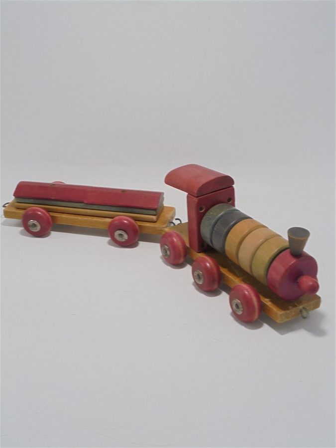 Jouet en bois Petit train locomotive Orient express Small foot by