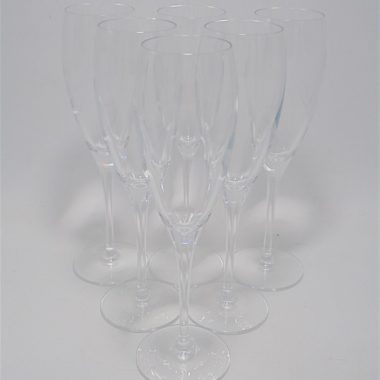 set de 6 flutes a champagne