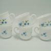 set de 6 tasses myosotis