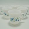 set de 6 tasses myosotis