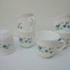 set de 6 tasses myosotis