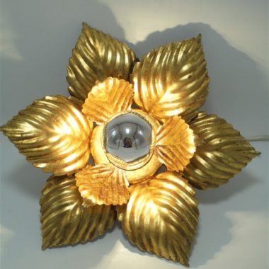 applique fleur doree masca