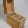 boite a fiches en bois