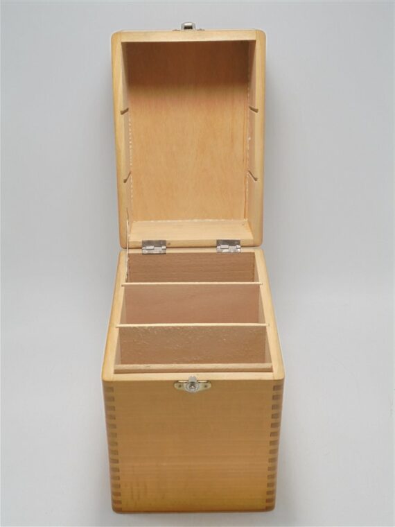 boite a fiches en bois