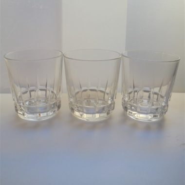 set de 3 verres a whisky