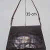 sac a main en cuir de crocodile