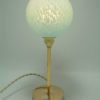 lampe globe verre de clichy