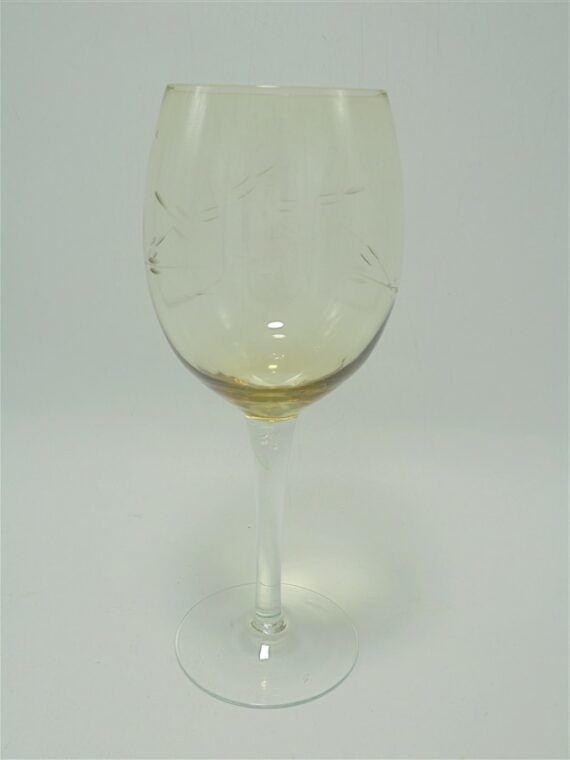 serie de 9 verres a pied