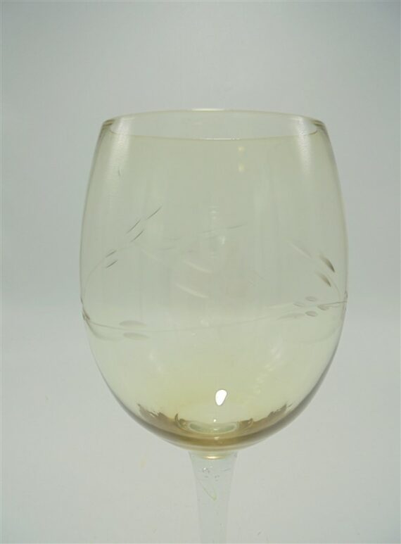 serie de 9 verres a pied