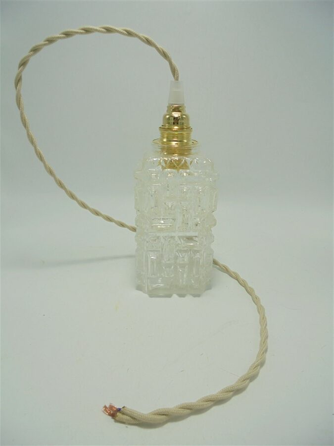 suspension ou baladeuse globe vintage