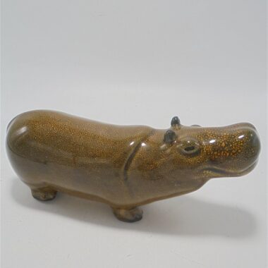 hippopotame en ceramique