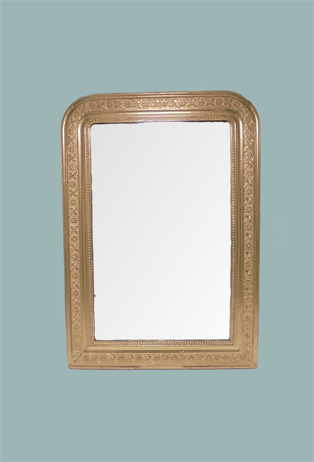 miroir dore de style louis philippe