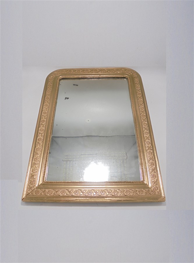 miroir dore de style louis philippe