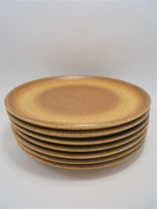 Denby 415040005 Assiettes En Grès 26.5 Cm - Lot D'Assiettes Durables Et Élégantes