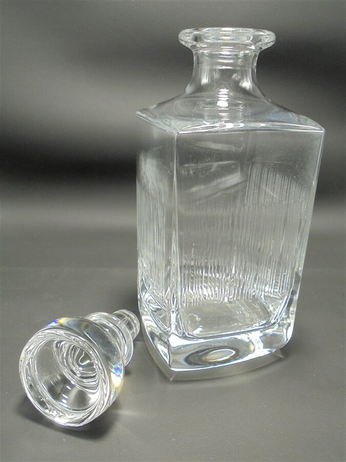 carafe a whisky en cristal
