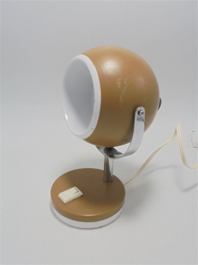 Lampe Eyeball marron