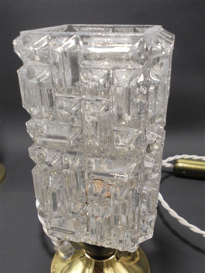 paire de lampes de chevet vintage
