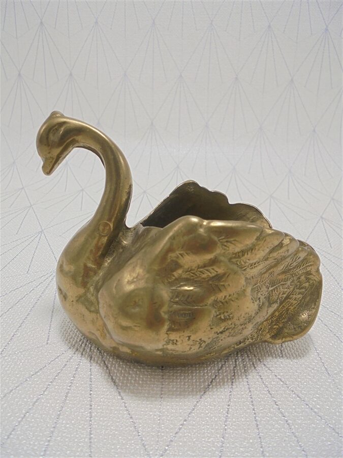 cygne en bronze