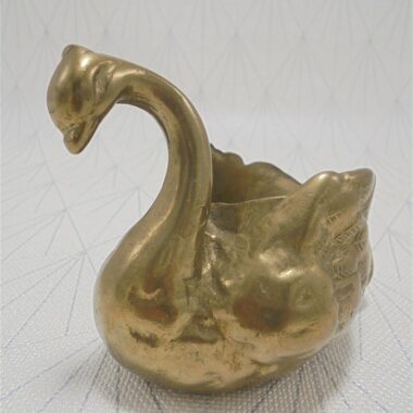 cygne en bronze