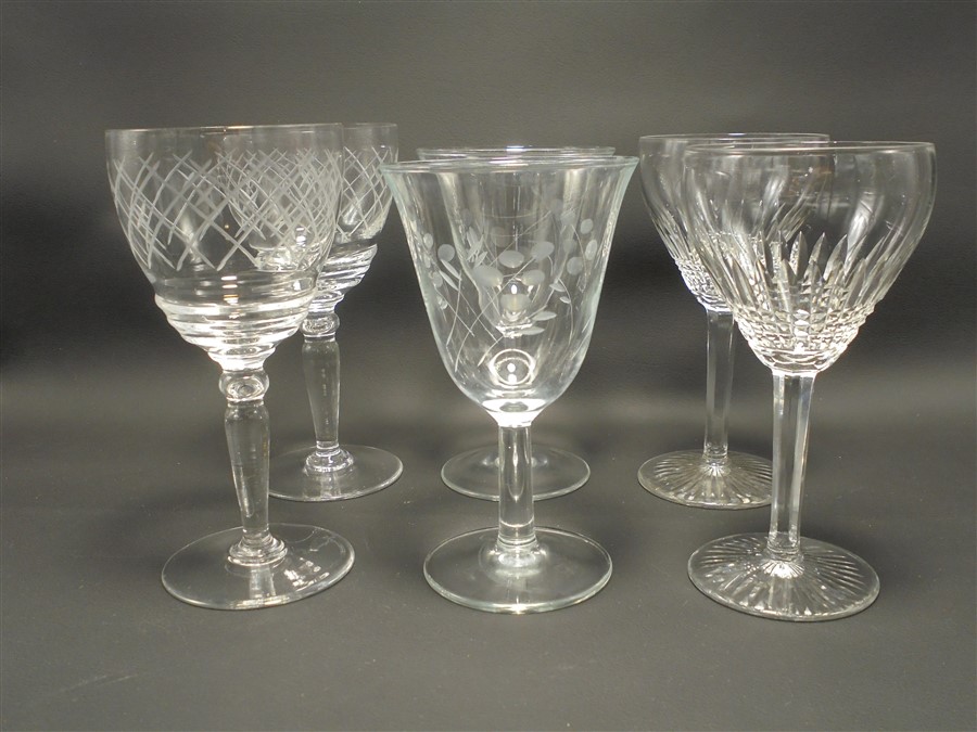 Set de 6 petits verres à pied