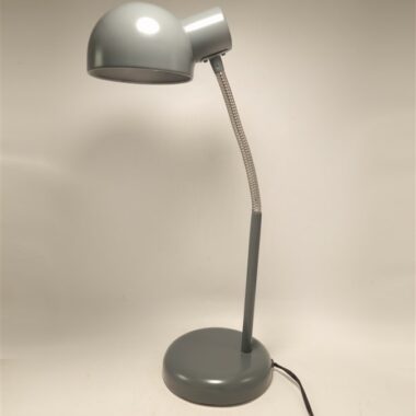 lampe de bureau grise