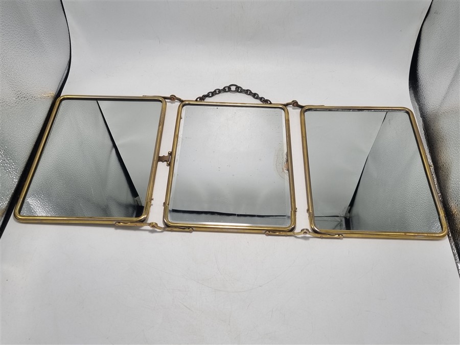 ancien miroir tryptique