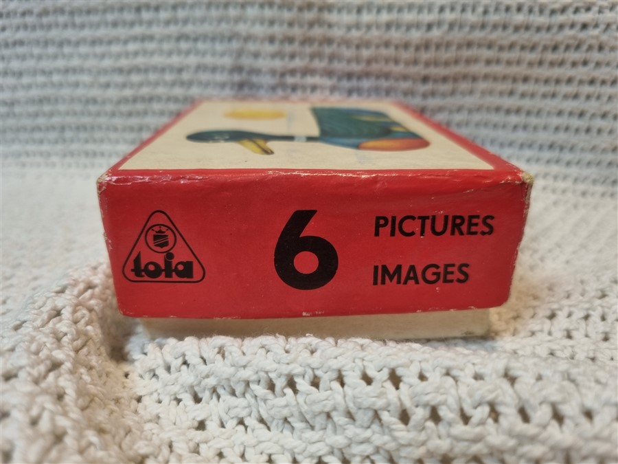 puzzle vintage 6 cubes en bois