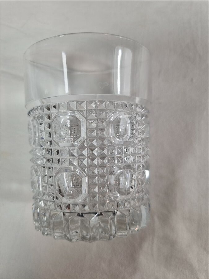 set de 5 verres vintage a whisky