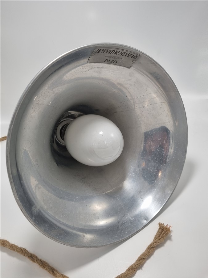 Suspension industrielle vintage Luminator Français-Unis France-Paris