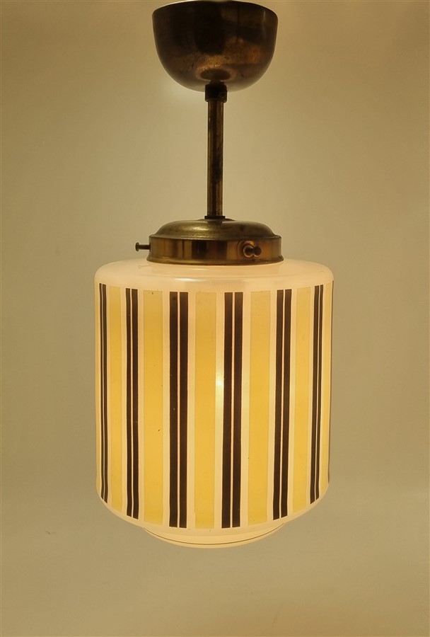 Lustre plafonnier vintage années 50