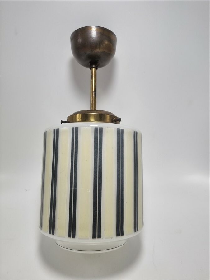Lustre plafonnier vintage années 50