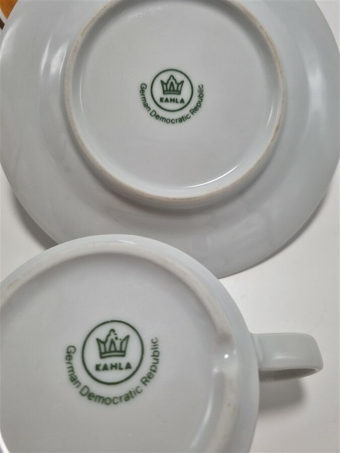 service de 6 tasses a cafe vintage